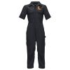 Unlined Poplin Short Sleeve Coverall Thumbnail